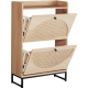 Wooden Shoe Storage Cabinet